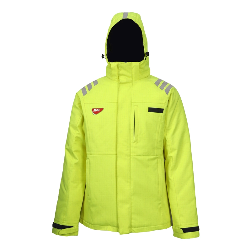 Antistatic Customized Waterproof Protective Oil Resistance Fr Safety Winter Jacket