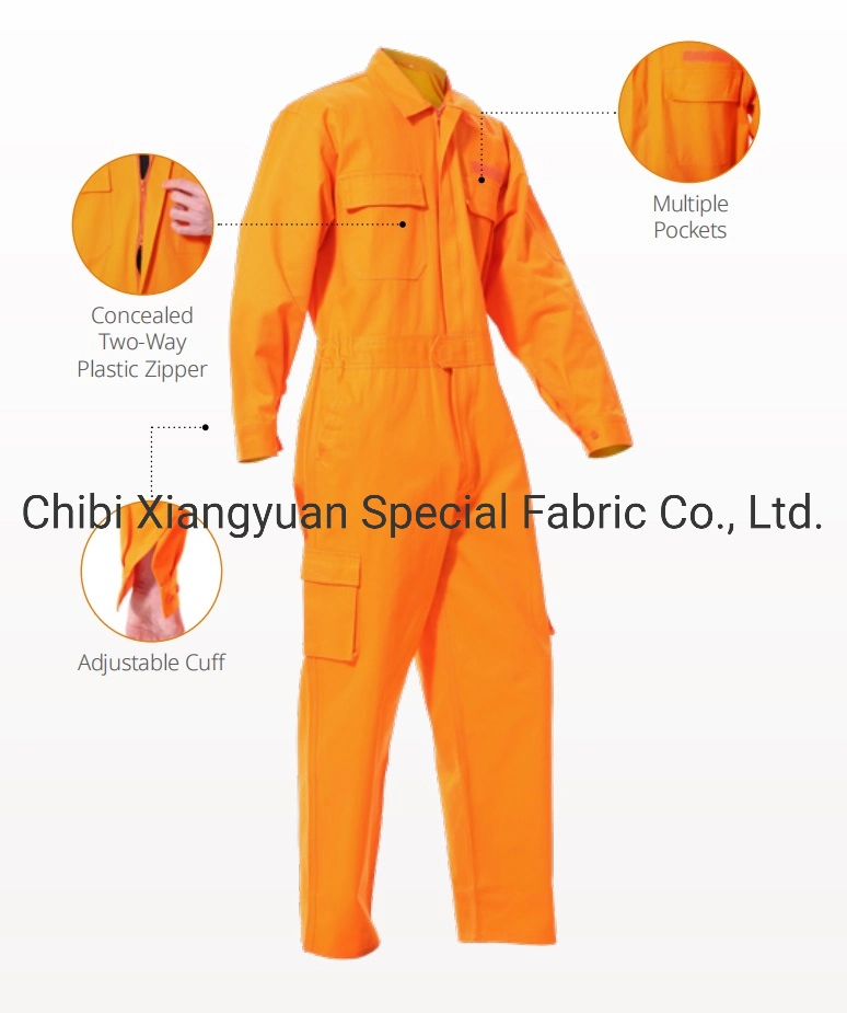 100%Cotton 100% Polyester Nylon Dyed Fabric Fr Clothing Jacket for Industry Safety Uniform