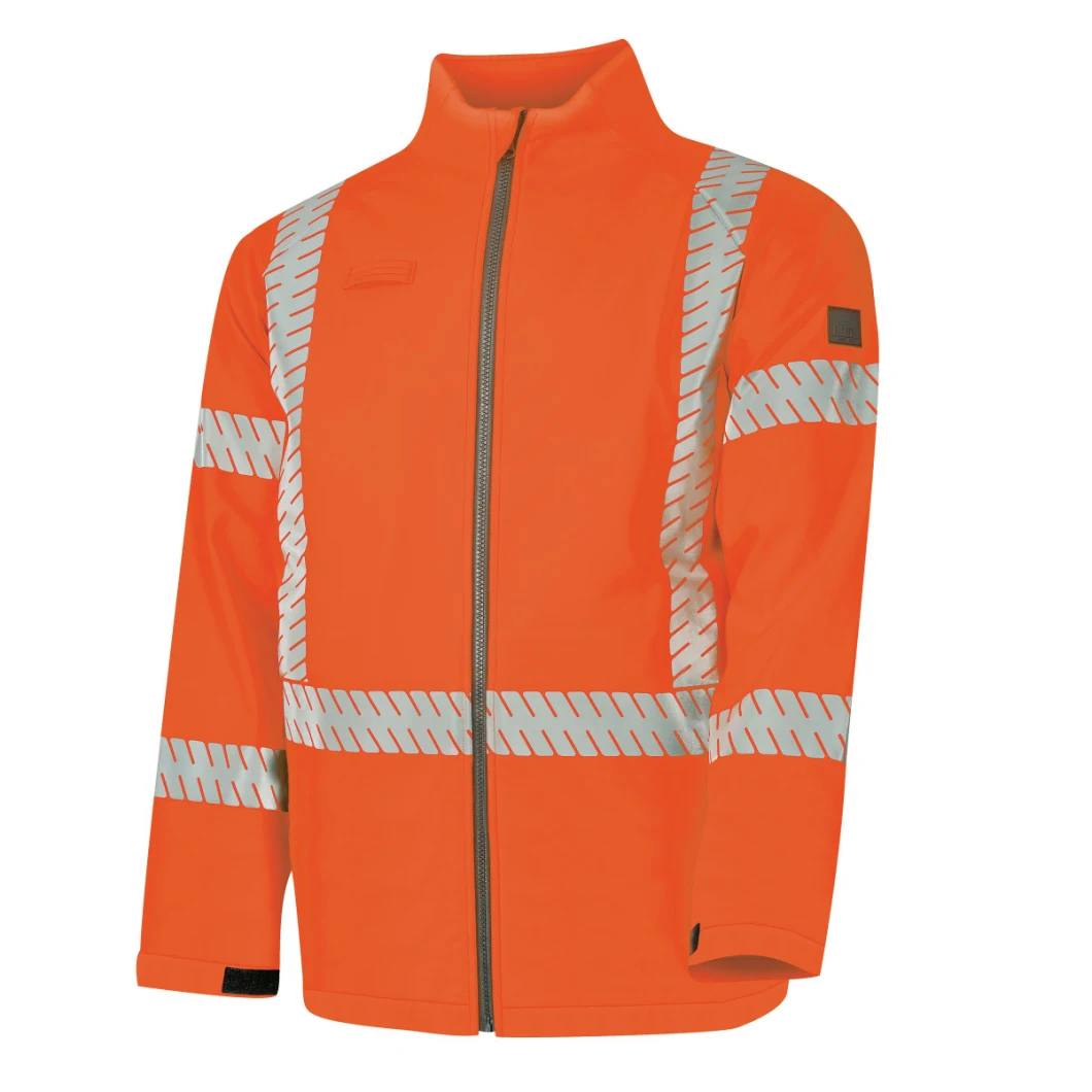 Softshell Customized Workwear Arc-Flash Protection Anti-Acid Meltproof Uniform Waterproof Oil Resistance Antistatic Permanent Fr Hi Vis Safety Jacket