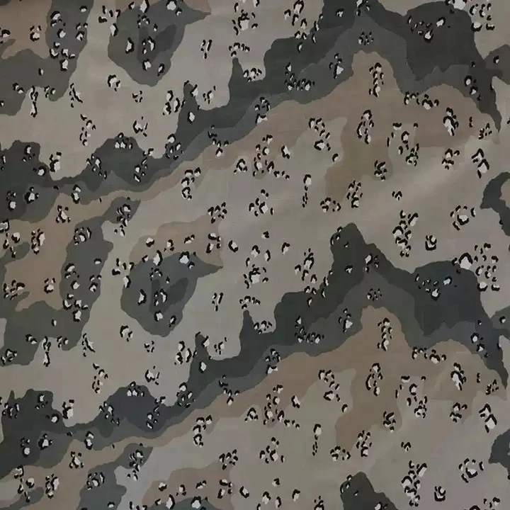 Nylon Cotton 50/50 Printed Ripstop Fabric Camouflage Fabric