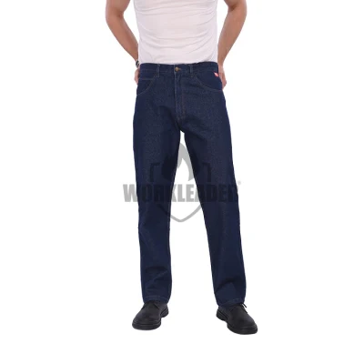 100%Cotton Reflective Mens Work Jean para la industria del petróleo y el gas Workwear Pantalon